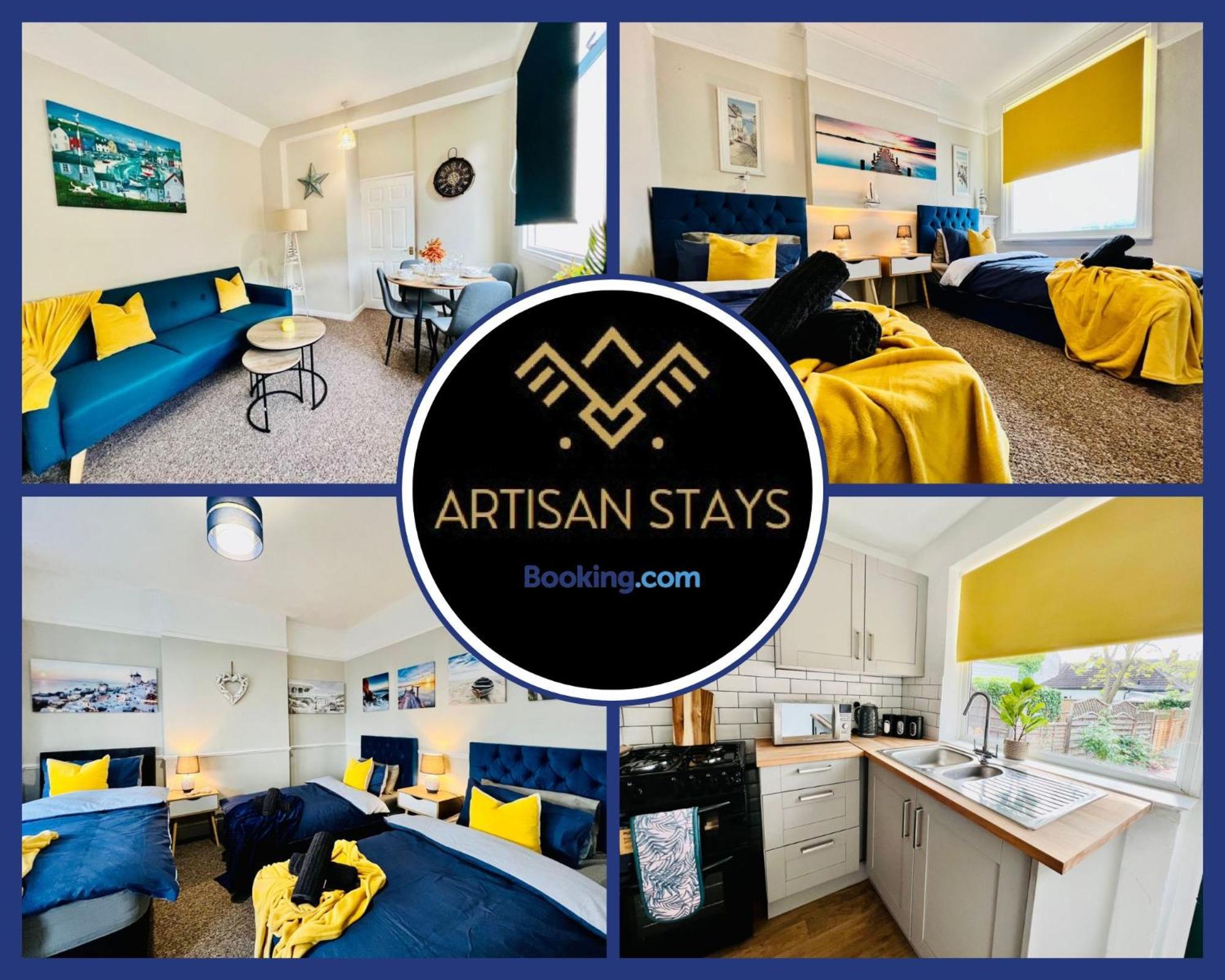 Vibes In For Contractors, Workers By Artisan I Weekly Or Monthly Offer I Free Parking I Sleeps 5